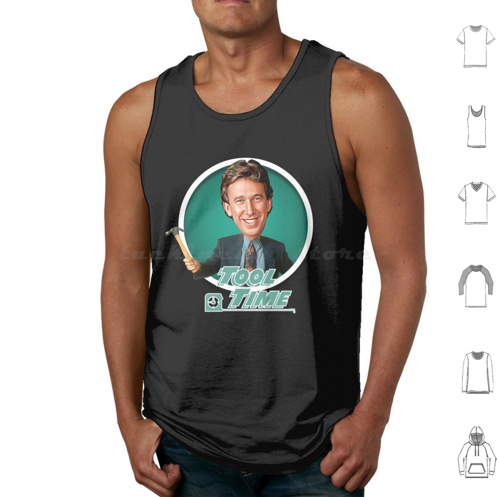 Home Improvement With Tim Allen - Tim Allen-Tool Time Tank Tops Vest
