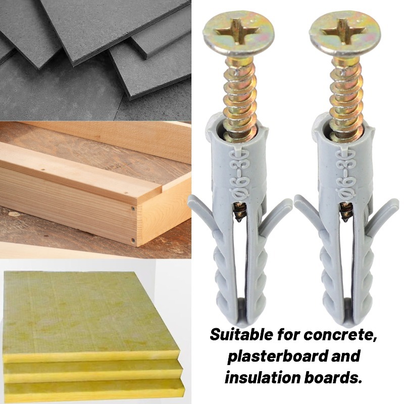 100/500x Metal Self Tapping Sc – Drywall Anchor Screw Bewertung und Preis