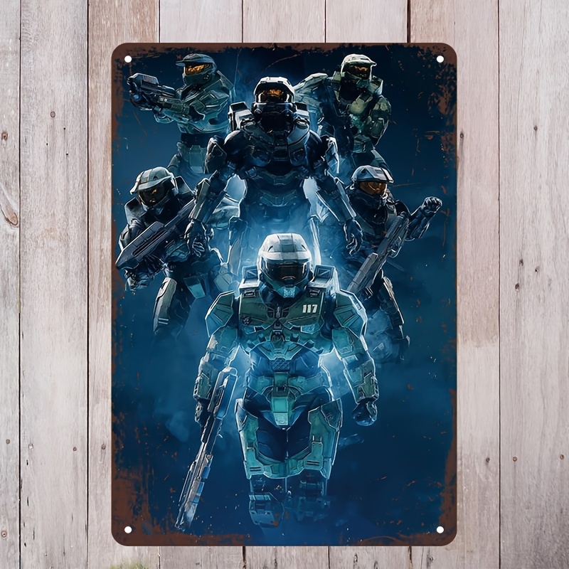 Halo-Inspired Metal Wall Art S – Home Improvement Game Bewertung und Preis