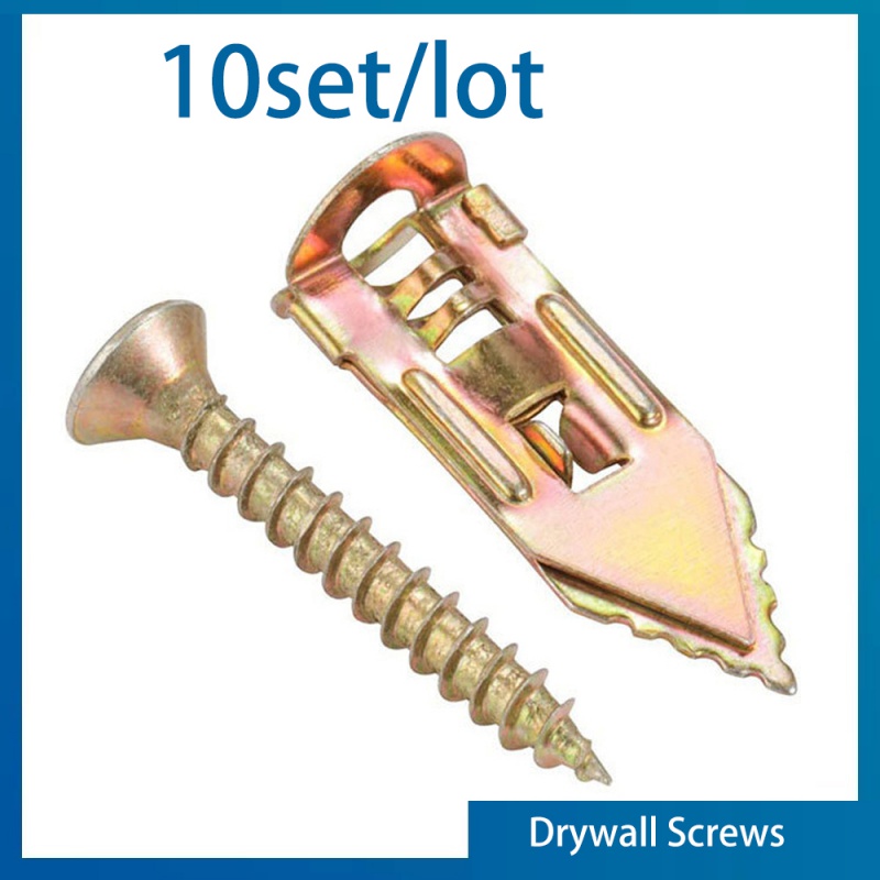 10pcs/lot Drilling Anchors Scr – Drywall Anchor Screw Bewertung und Preis