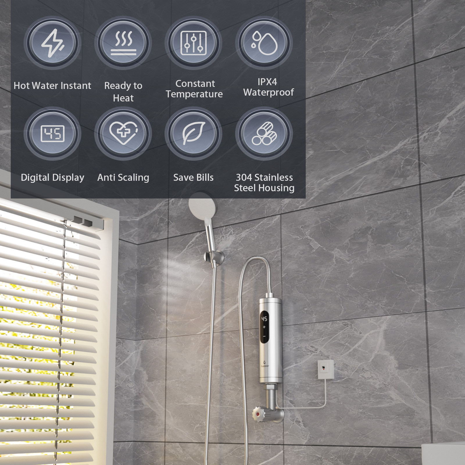 Fudeer Water Heater Electric I – Home Improvement K&B Construction Bewertung und Preis