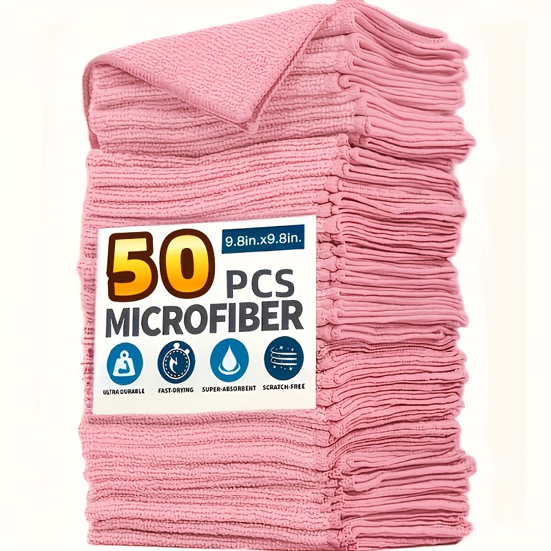1-50Pcs Light Pink Microfiber  – Home Improvement K&B Construction Bewertung und Preis