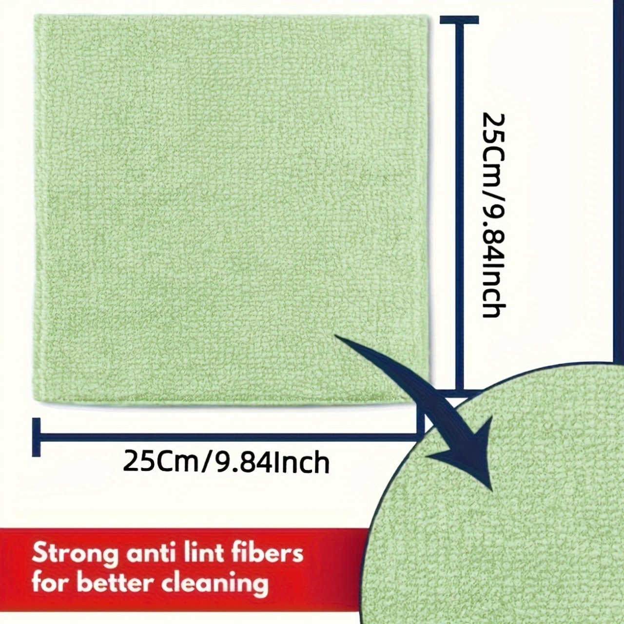 1-50Pcs Light Green Microfiber – Home Improvement K&B Construction Bewertung und Preis