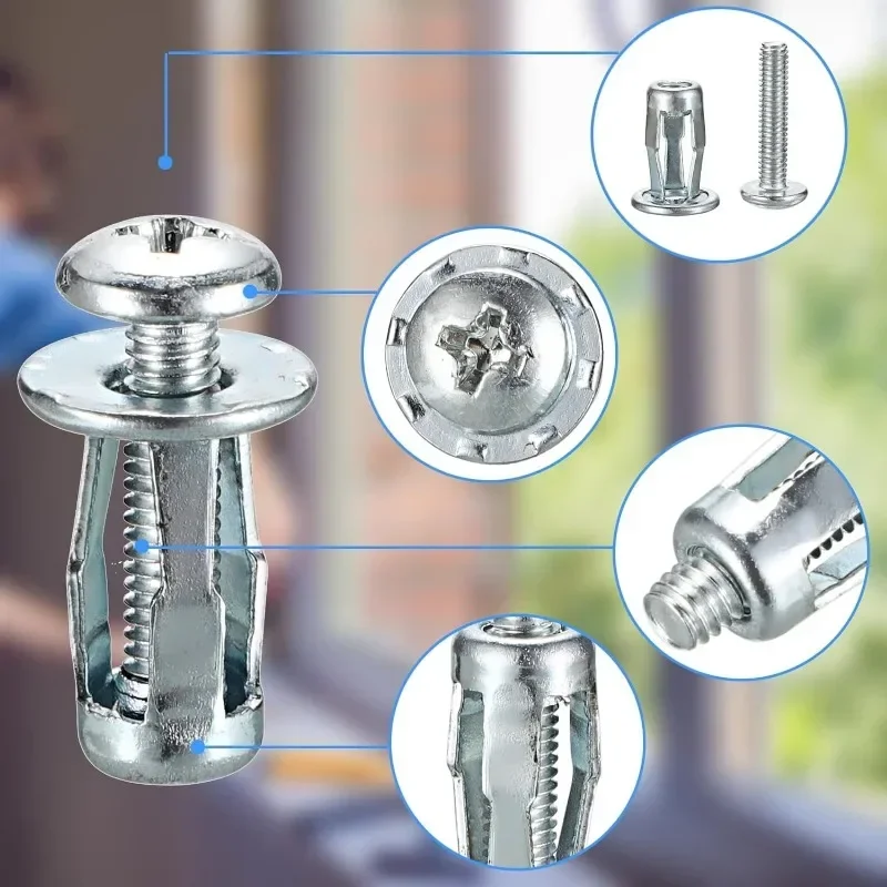 Petal Screw Jack Nuts Screw An – Drywall Anchor Screw Bewertung und Preis