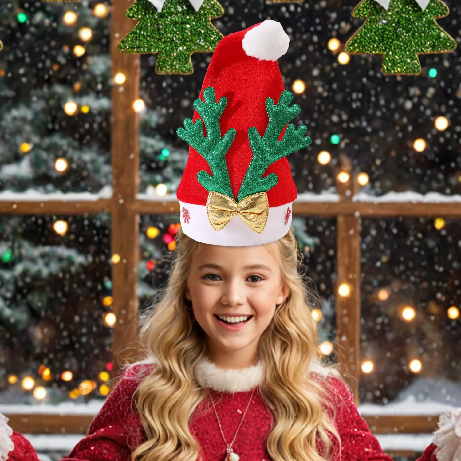 Deer Antler Hat Snowflake Chri – Home Improvement Store Bewertung und Preis