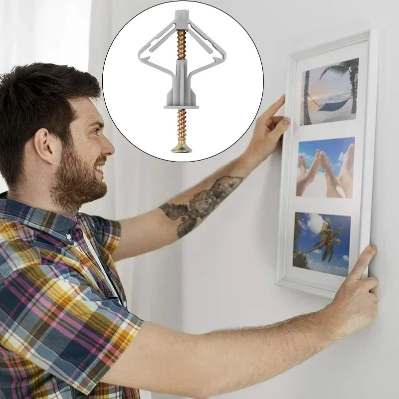Butterfly Shape Plasterboard E – Drywall Anchor Screw Bewertung und Preis